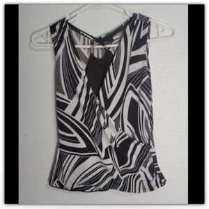 IZ Byer California faux wrap style top size small